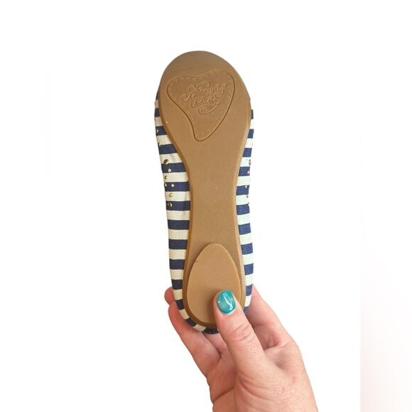 Naughty Monkey Anchor Navy ballet flats 6.5 - Picture 4 of 7